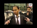 Interviews with staff who have been let go, boxes being moved