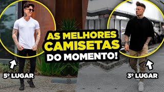 As CAMISETAS MASCULINAS mais USADAS do momento (Pesquisa feita com 872 Homens)