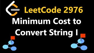 Minimum Cost to Convert String I - Leetcode 2976 - Python