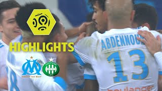 Olympique de Marseille - AS Saint-Etienne (3-0) - Highlights - (OM - ASSE) / 2017-18