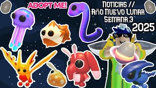 🔴NOTICIAS🚨SEMANA 3 DE AÑO NUEVO LUNAR 2025! / SERPIENTE NEBULOSA Y PETS DE HUEVO LUNAR🌑🌌 | Adopt Me!