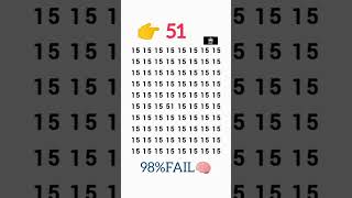 Find the 51 number #edit #maths #trending #shorts