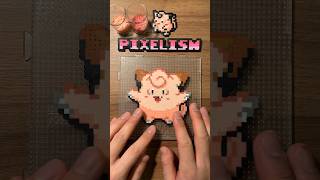 Pokémon No.35 Clefairy - perlerbeads Clefable fairytype  #pokemon#clefairy#clefable#perlerbeads