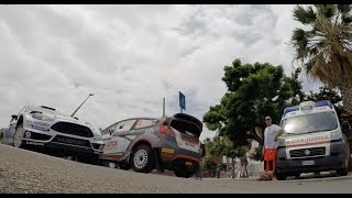 La pubblica assistenza di Ghilarza al Rally di Sardegna