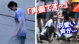 祭に遊びに行って偶然に放送に映ってインタビューした田中美海が可愛いww「声優です~」