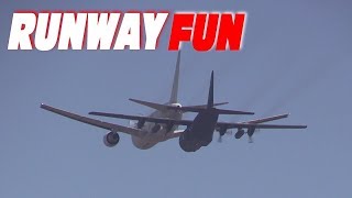 大型輸送機の共演!!! KC-767とC-130の航過飛行 小牧基地航空祭2019