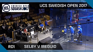 Squash: Selby v Meguid - UCS Swedish Open 2017 Rd1 Highlights