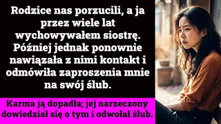 Rodzice nas porzucili, a ja przez wiele lat wychowywałem siostrę.