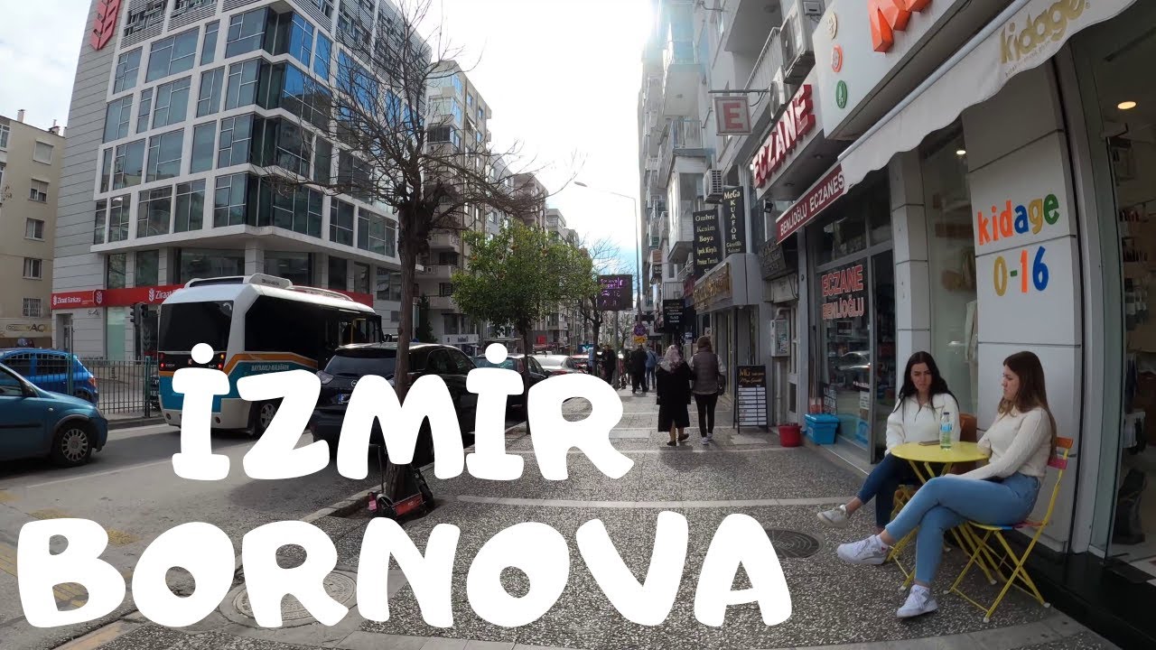 Izmir Walking Tour Bornova City Center Ancient Market 25.03.2023 - YouTube