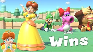 Super Mario Party Jamboree Minigames Daisy Gameplay Prickly Players