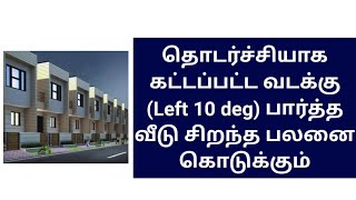 மூன்று பக்கம் ஒட்டி கட்டப்பட்ட வடக்கு பார்த்த வீடு மிகச்சிறந்த பலனை கொடுக்கும் #irupiyal #vastuplan