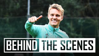 Preparing to face Burnley | Behind the scenes at Arsenal training centre