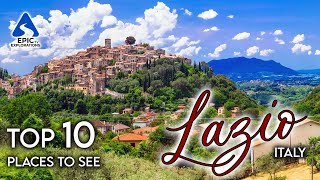 Lazio, Italy: Top 10 Places and Things to See | 4K Travel Guide