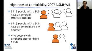Webinar - Co occurring substance use and mental disorders