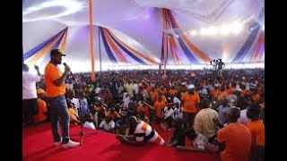 JOHO SHOCKS MANY AS HE LEADS ODM RECRUITMENT,PUTS TOWN IN A STAND STILL AS HER DARES RUTO TO RIG ELE