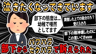 【報告者キチ】私は全く身に覚えがない。会社で部下から訴えられ異動か降格の危機→スレ民「あんたが部下を潰したんだよ！」【２ｃｈゆっくり】