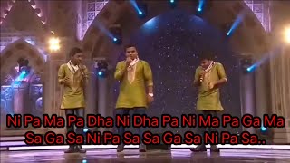 Sanware Full Lyrics With Sargam | Brijwasi Brothers | Performance | India Got Talent..