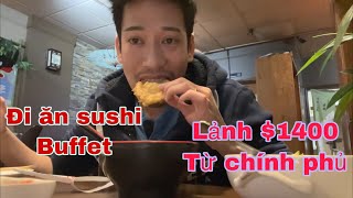 Lảnh $1400 từ chính phủ mỹ:đi ăn chứ ko xài thì uổng😜😜