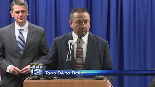 Taos district attorney announces retirement following critical newspaper editorial