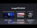 Introducing the imagePROGRAF PRO Series Large Format Printer