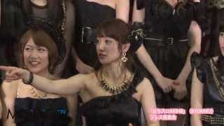 バッドボーイズら乱入!!　AKB「チームサプライズ」選抜メンバー総出演囲み会見２　#Yuko Oshima　#Japanese Idol