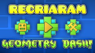 RECRIARAM GEOMETRY DASH... DENTRO DO GEOMETRY DASH!