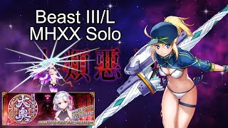 [FGO JP] Tokugawa Kaiten Labyrinth Beast III/L - MHXX Solo