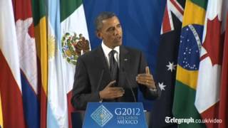 US President Barack Obama has 'confidence' in eurozone