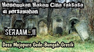 Tempat nya Seraam..Misteri 2 Makam Cina Raksasa Di tengah Sawah