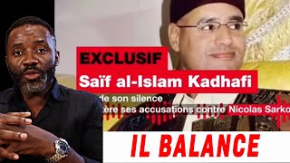 le fils de kadhafi balance sur Nicolas Sarkozy et ses complices