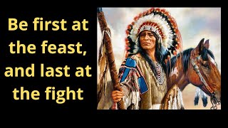 Native American Indian Proverbs and Wise saying