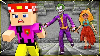 KEREM, KÖTÜ BAKICI VE KÖTÜ JOKER'İN ELİNDEN KAÇTI! 😱 - Minecraft