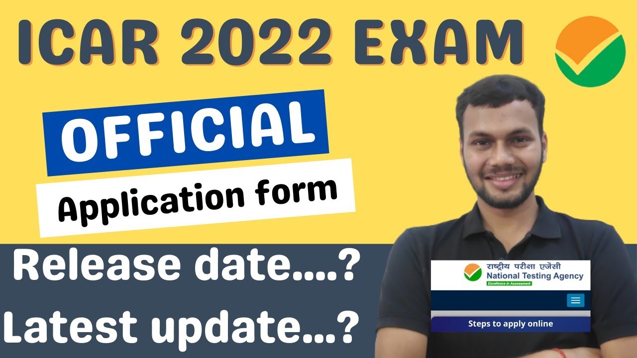 Icar Application Form 2022 Out?🚨 | Icar Exam Date 2022 😳| Icar Ug 2022 ...