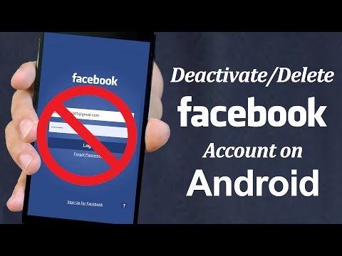 How To Delete Facebook Account On Android Phone 2017 How To Delete Facebook Account On Android Phone 2017