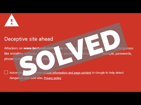 How to Fix Misleading Site Ahead Error in Google Chrome