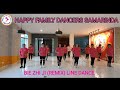 BIE ZHI JI (REMIX) 别知己 LINE DANCE DEMO BY HAPPY FAMILY DANCERS SAMARINDA, 19 FEB 2020