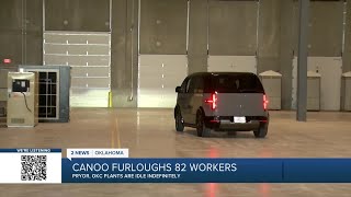 Canoo furloughs 82 employees, idles Oklahoma factories