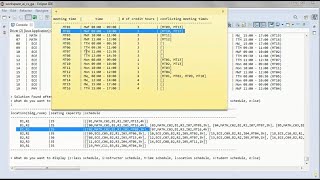 Class Scheduling + Genetic Algorithm + Credit Hours + JAVA (prototype project 07 - public version)