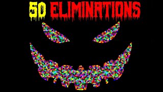 The 50 Times Eliminations - Elimination Marble Race in Algodoo | 9 |