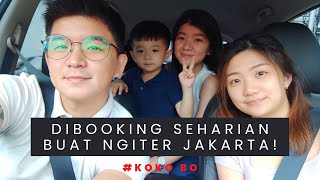 Taksi Online Dibooking Offline Buat Nemenin Jalan2 di Jakarta! | Main ke Senayan Park