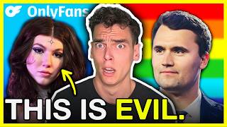 Trans OnlyFans star spreads INSANE lie about Charlie Kirk!
