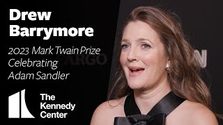 Drew Barrymore - 2023 Mark Twain Prize Red Carpet (Adam Sandler)