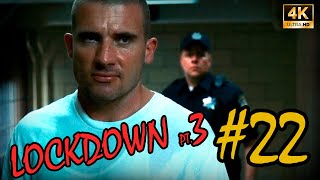 Lincoln Burrows Protects Rookie CO from T-bag. Lockdown in Fox. Prison Break s01 pt.22.3, 2160p (4K)