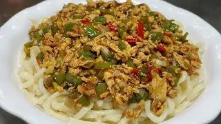 A delicious and simple way to make noodles, you won’t get tired of eating them every day [Pay atten