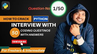 Reverse a String in Python Using a For Loop | Python Interview Question #1