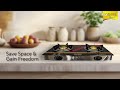 Black and Fighter Gas Stove | Cook Quickly and Flame Passionately