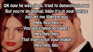 Robin Thicke - Blurred Lines [ Lyrics On Screen ]