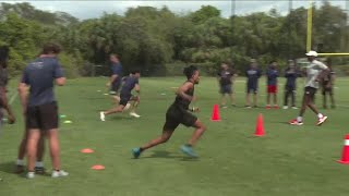 FAU holds tryouts as players strive to make football roster