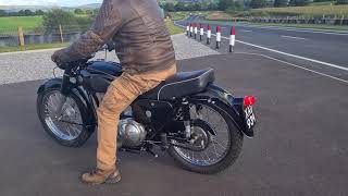 1959 AJS 350 TEST RIDE.