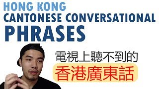 電視上聽不到嘅香港廣東話 【字幕】Hong Kong Conversational Phrases [Eng Subs]